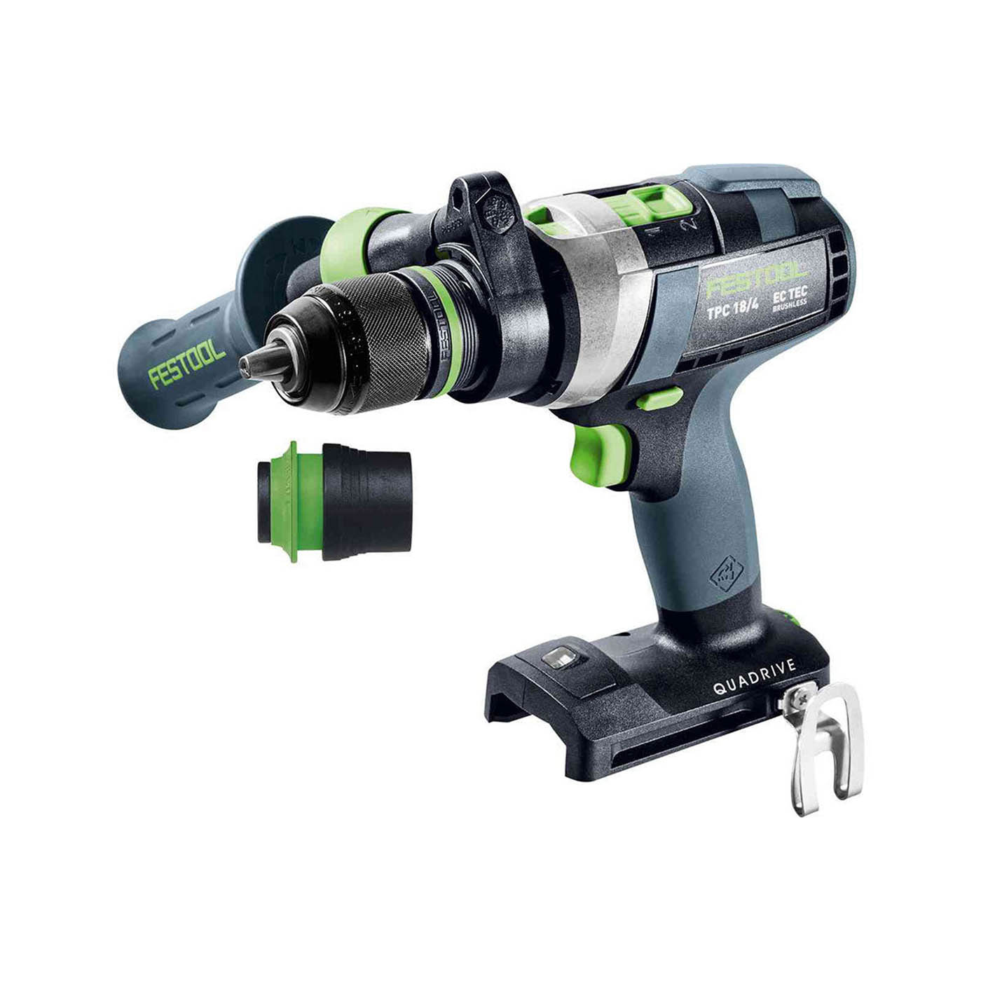 Festool Percussion Drill Angle Grinder Circular Saw Tool Set 18V 2x5.0Ah - Image 8