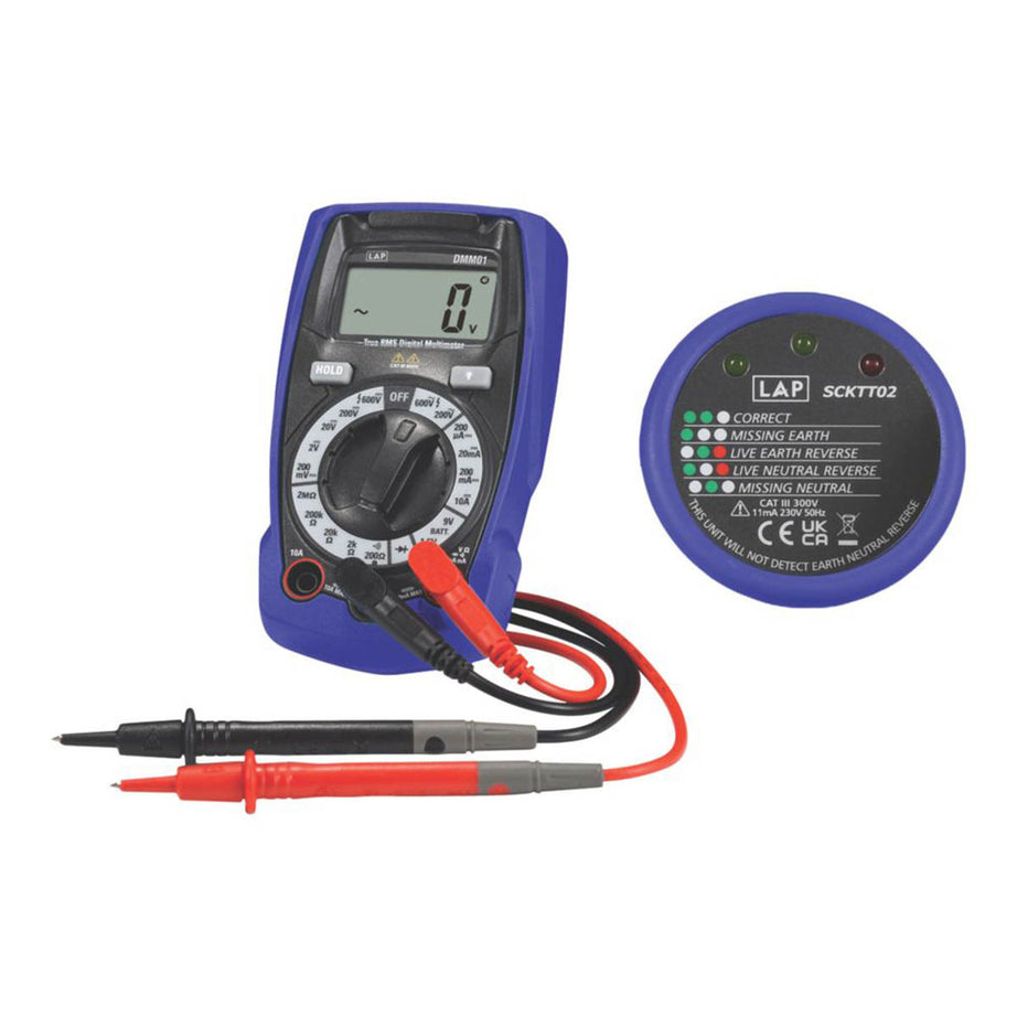 LAP DT-660 +  AC-6F + DT-905A  Electrical Tester Kit 3 Pieces - Image 2