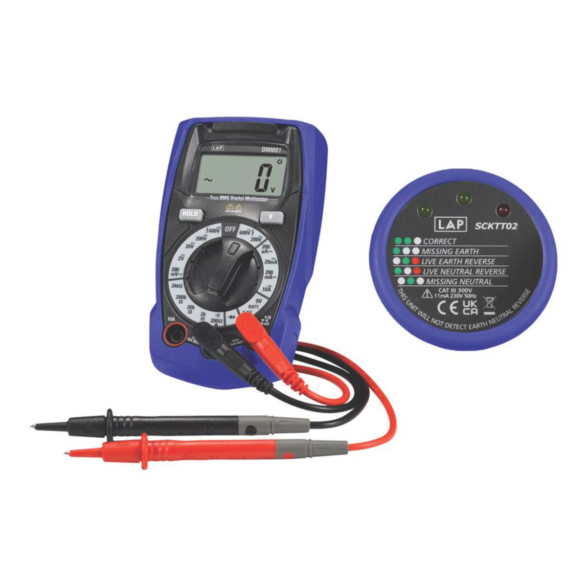 LAP DT-660 +  AC-6F + DT-905A  Electrical Tester Kit 3 Pieces - Image 2