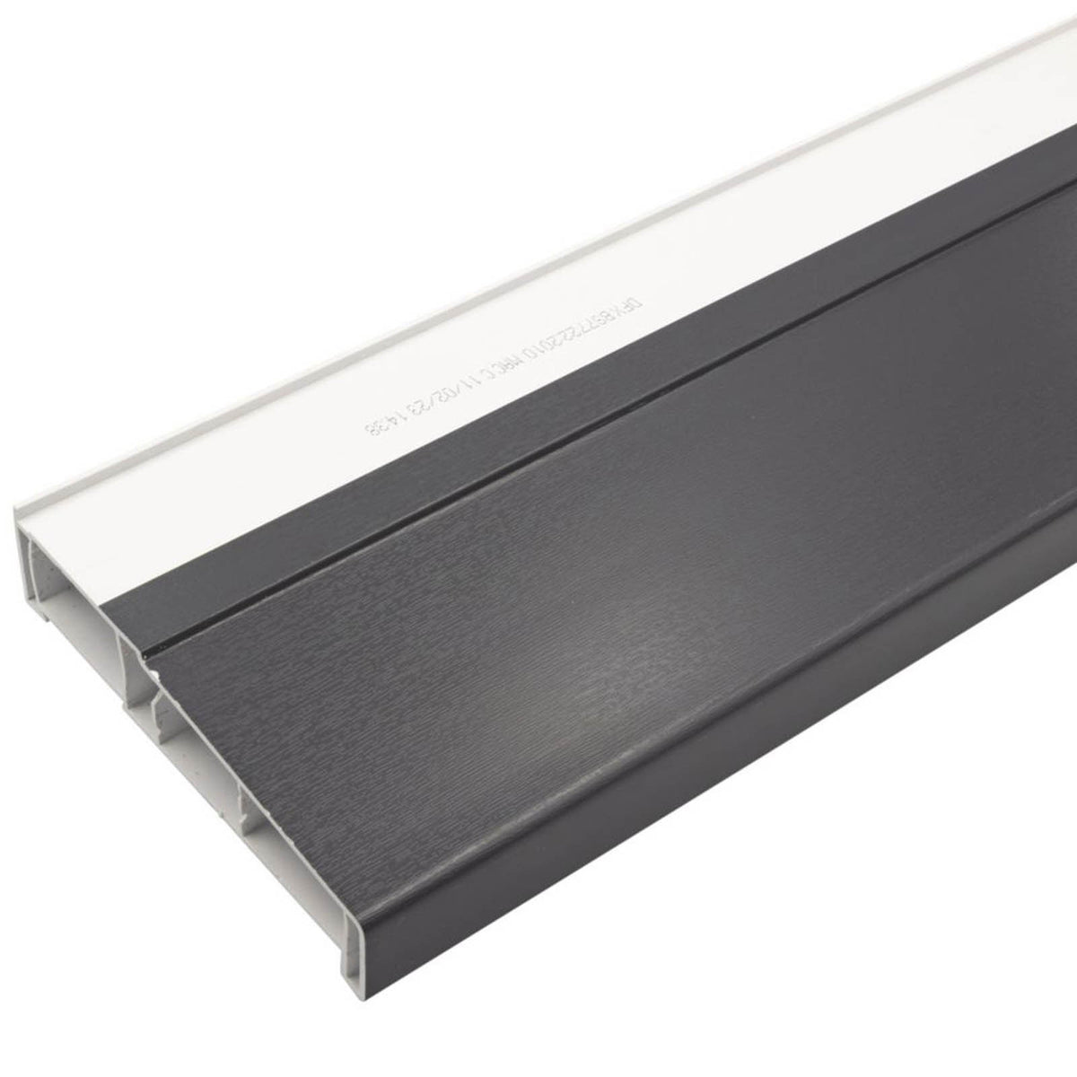 Crystal PVC Window Sill Anthracite Grey 1000mm x 150mm - Image 2