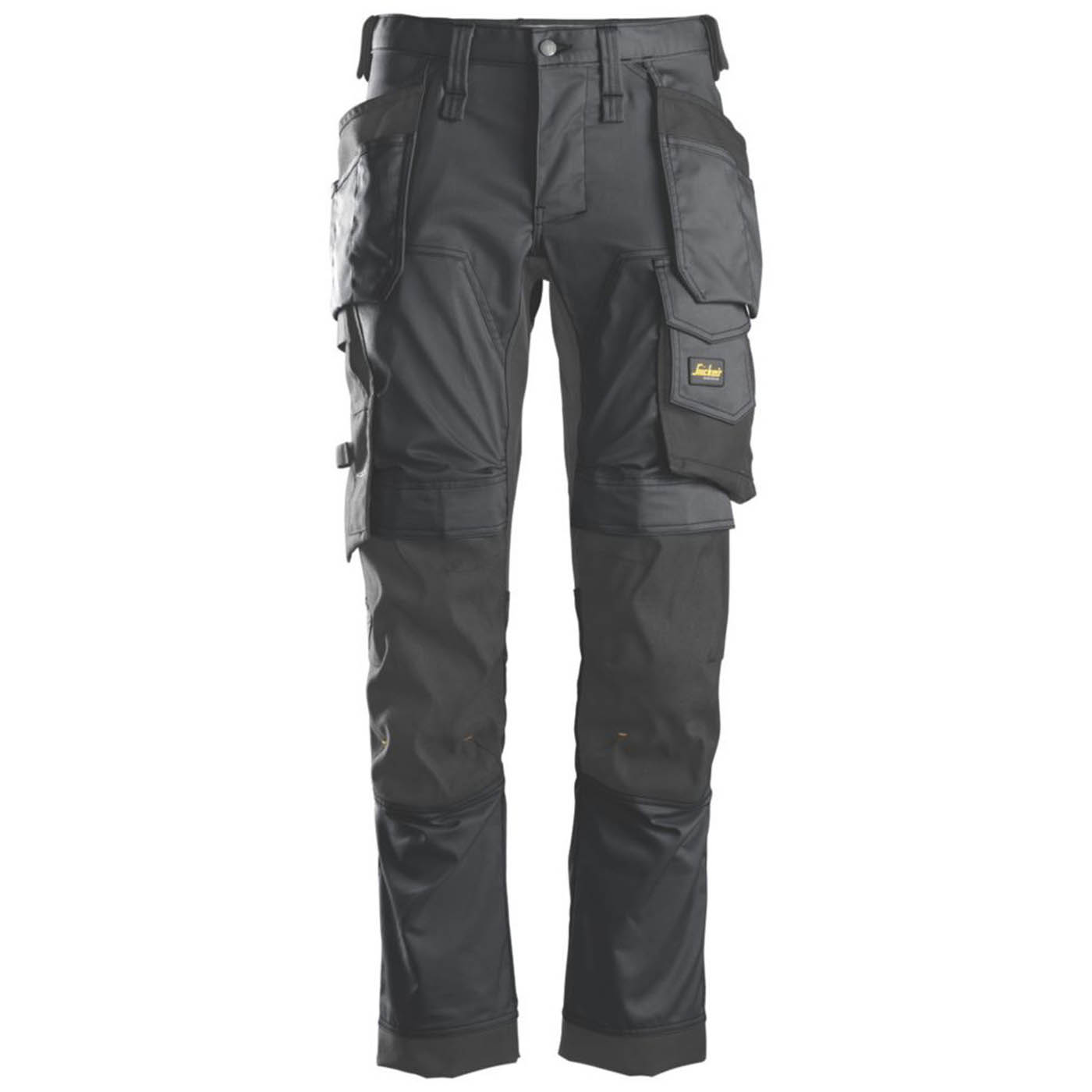 Snickers 6241 Work Trousers Steel Grey  44" W 30" L - Image 1