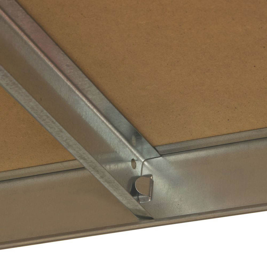 Shelving Unit 5 Tier Galvanised Steel Boltless Garage Warehouse Racking Storage - Image 4