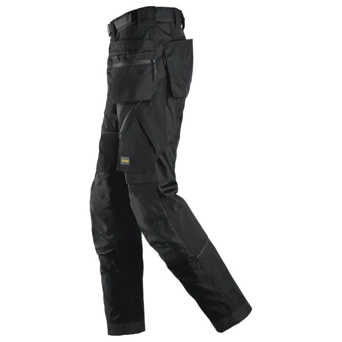 Snickers Work Trousers Mens Regular Fit Black Stretch Multi Pockets 30W 30L - Image 6