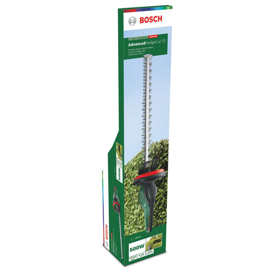 Bosch Hedge Trimmer Electric ADVANCEDHEDGECUT70 Garden 70cm Branch Cutter 500W - Image 4