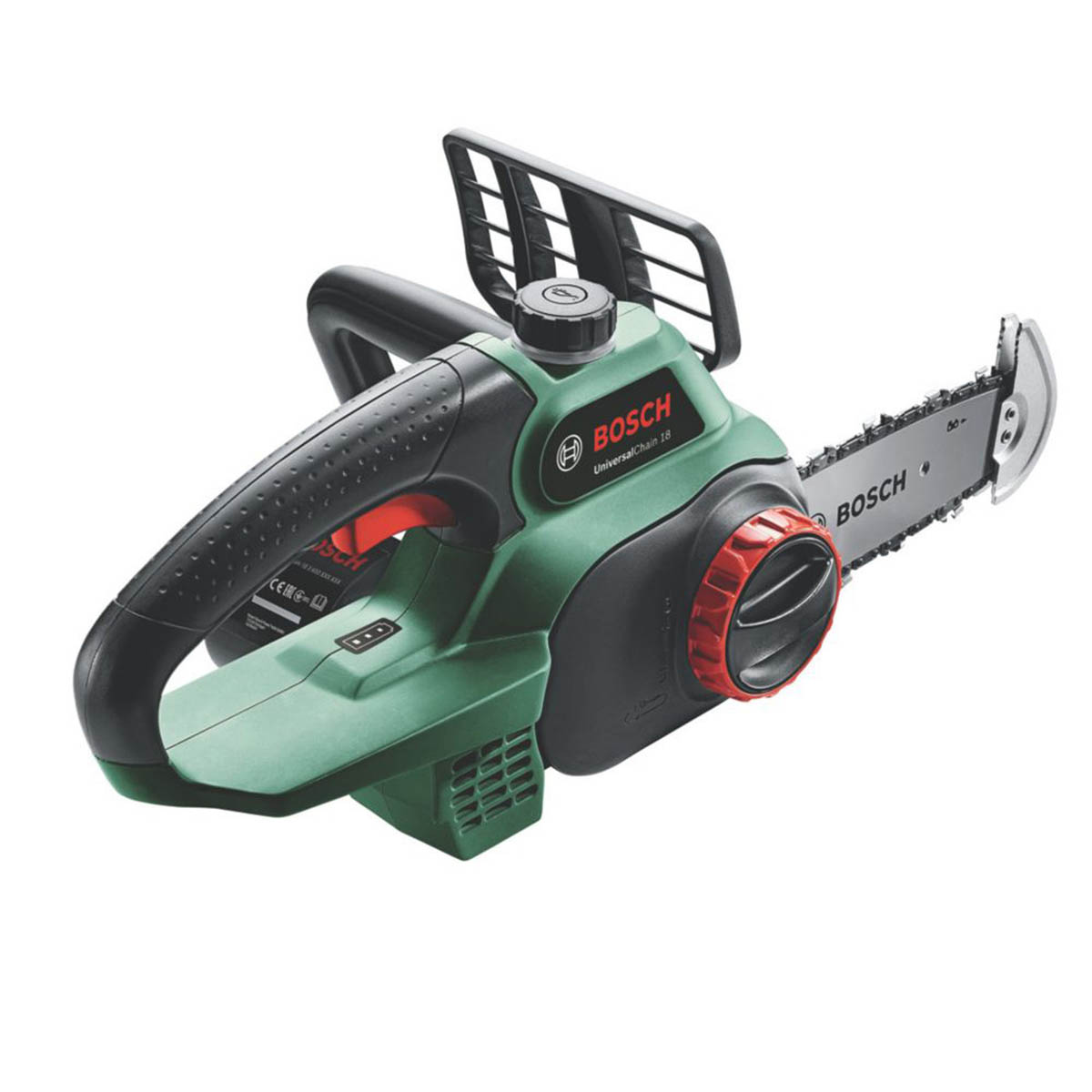 Bosch Chainsaw Cordless 18V Li-Ion UniversalChain18 Garden 20cm Cutter Body Only - Image 1