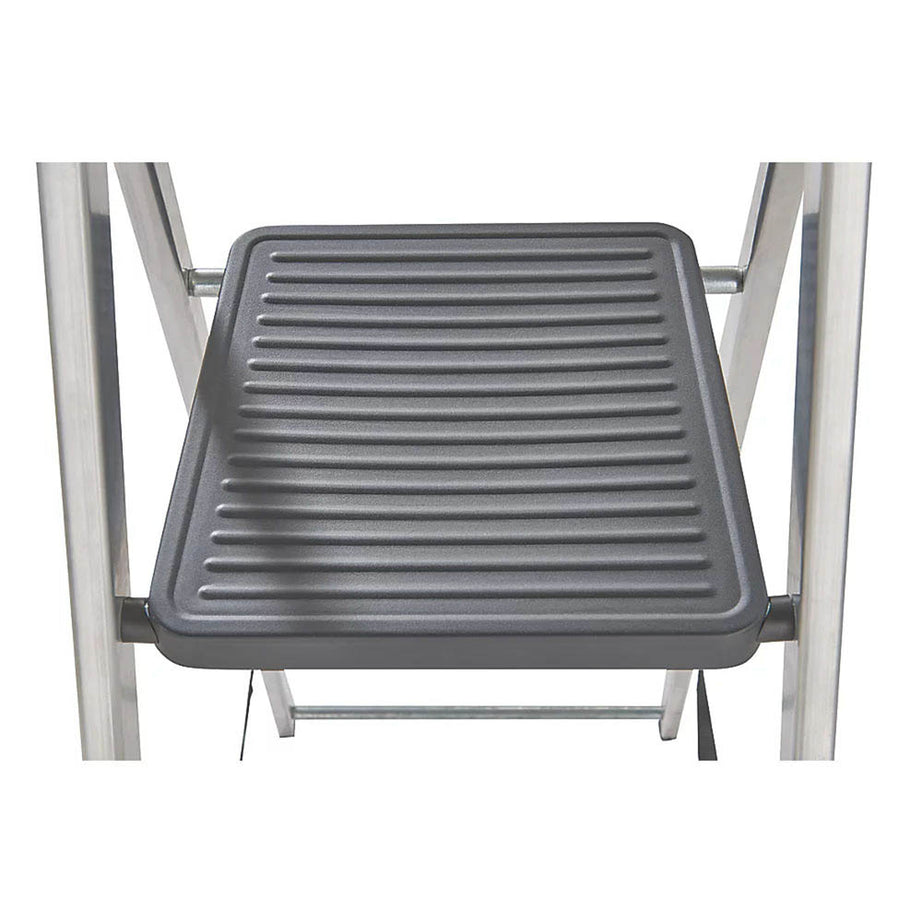 Mac Allister Step Ladder Aluminium 4 Professional Slip Resistant Tread (H)1.44 m - Image 3