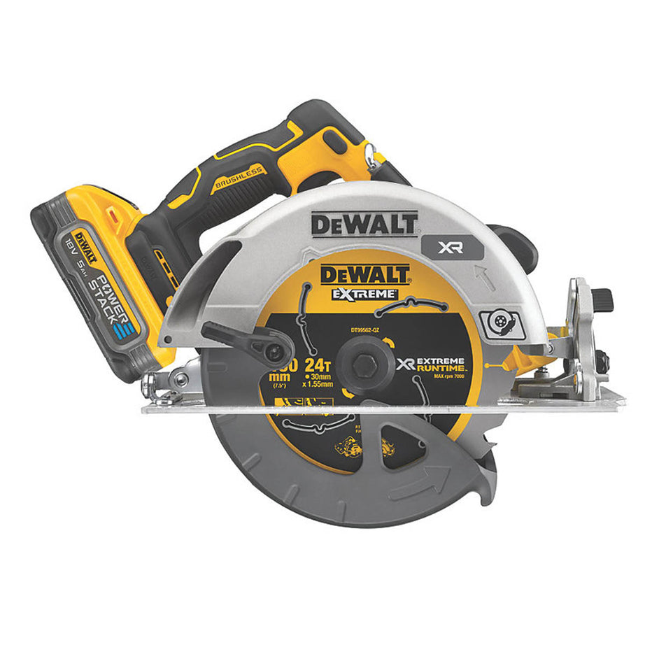 DeWalt Circular Saw Cordless 18V Li-Ion DCS573H2T-GB Brushless Body Only - Image 2