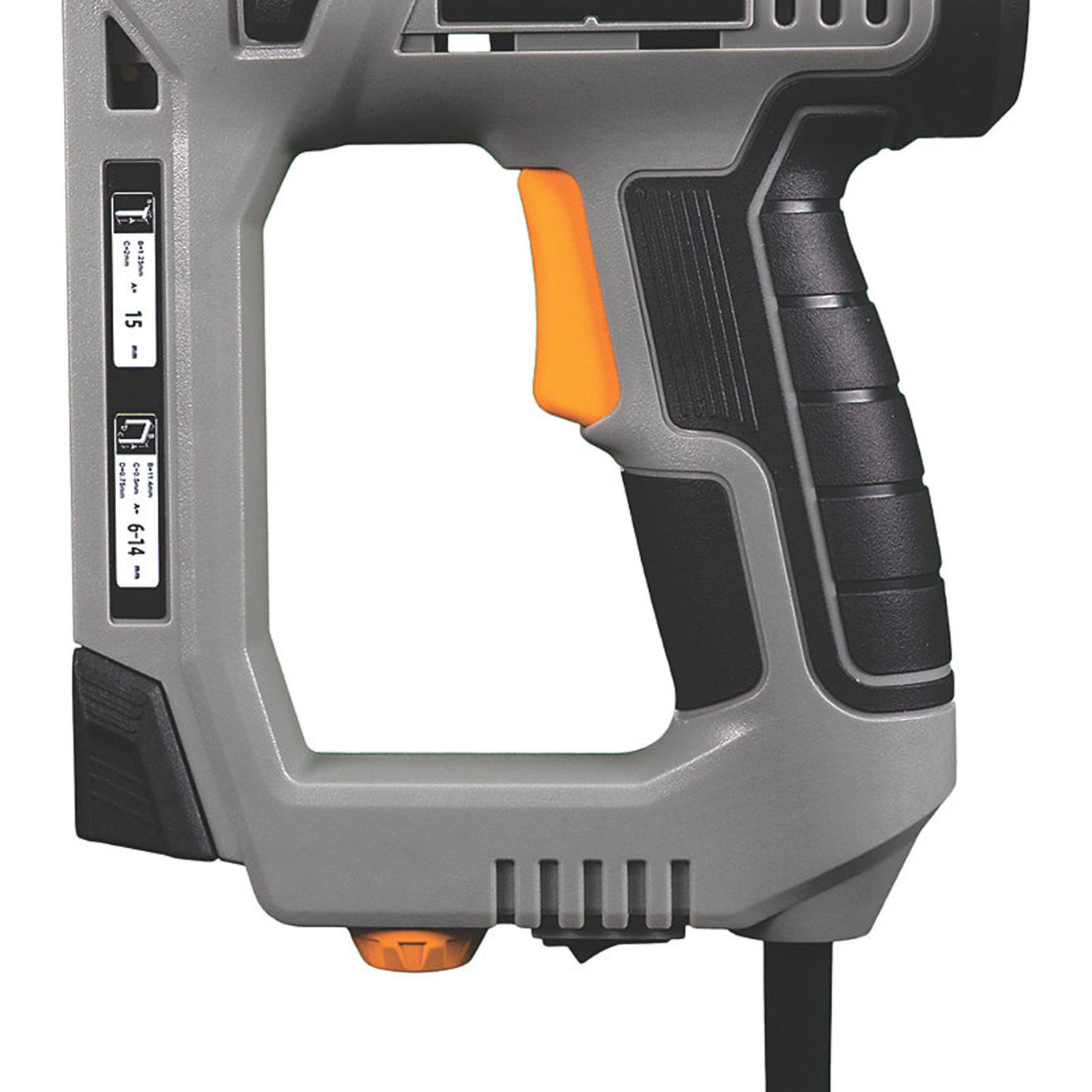 Titan Nail Gun Stapler Electric TTB968NST Second Fix 15mm Compact Soft Grip 240V - Image 3
